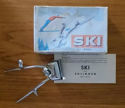 Vintage Ski Solingen Germany Hair Barber Clippers Original Box Manual  • $43.99