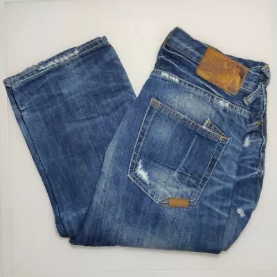 £74.99 • Buy PRPS Barracuda Noir Jeans W34 - Distressed Style 