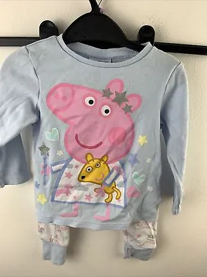 £2.75 • Buy Peppa Pig Pyjama Set 12-18 Months 