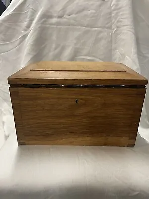 Solid Oak Hand Made Box  • £70