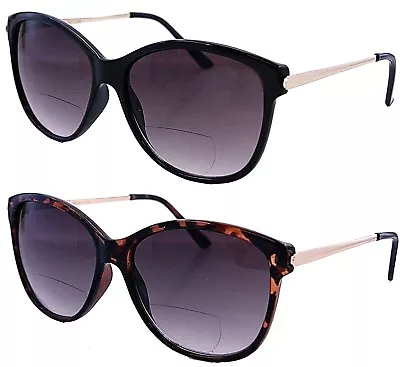 £9.99 • Buy Bifocal Reading Sun Readers Glasses Sunglasses Women's Ladies +1 2 3 .25 .50 B5