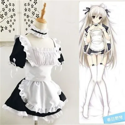 Lolita Uniform Dress Sissy Maid Cosplay Costume Kasugano Sora Outfit Set Party  • $39.45