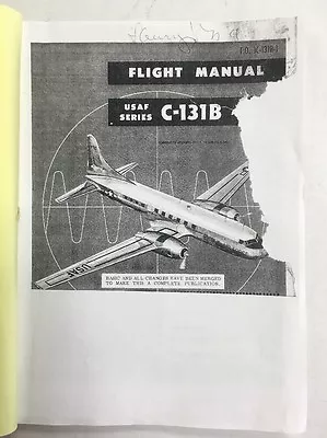 Consolidated C-131B Original Flight Manual • $50