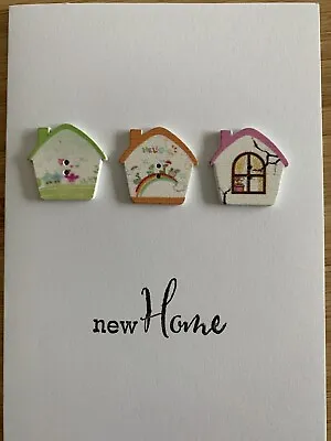 Handmade Happy New Home Card • £2.65
