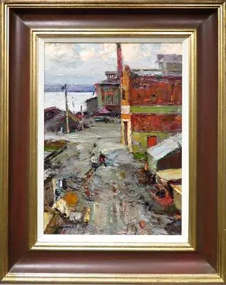 S. I. Kovalev Russian School Marine Mid 20th Century ORIGINAL OIL PAINTING • £300