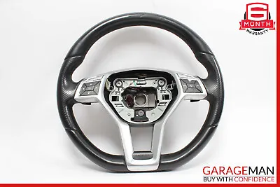 12-18 Mercedes W204 C350 SLK250 CLS550 AMG Sport Steering Wheel Flat Bottom OEM • $186