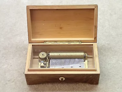Lador Vintage Cylinder Music Box Switzerland Estate Item Needs Restoration • $168.71