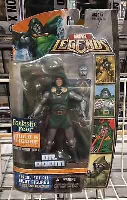 2007 Marvel Legends Dr. Doom Fantastic Four - OPEN FACE VARIANT • $45.35