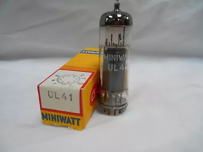 UL41 Miniwatt France Valve Tube NOS • £27.50