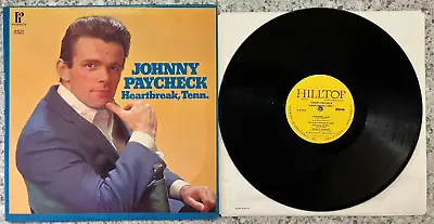 $14 • Buy Johnny Paycheck – Heartbreak, Tenn. ; 1972 LP  (VINYL LOOKS NEW)