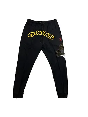 Money Monkey Men 100% AUTHENTIC Long Sweat Pants Size Large Black • $59.99