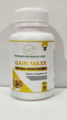 Gain Maxx Mass High Protein Weight Gainer Build Muscle Mass & Gain Weight  500mg • $17.85