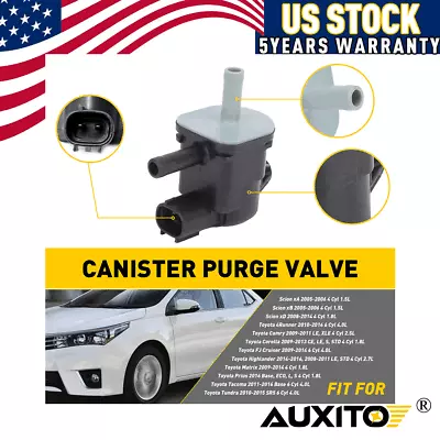 $11.99 • Buy Vacuum Switch Valve Vapor Purge Solenoid 90910-12276 For Scion Toyota Highlander
