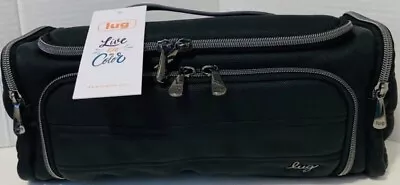 LUG BLACK Matte Luxe VL Trolley Cosmetic Case Bag NWT - Retail $100 - SALE! • $49