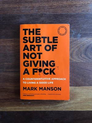 $4.99 • Buy The Subtle Art Of Not Giving A F*ck: A Counterintuitive Approach To Living A...
