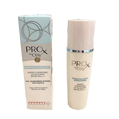$123.53 • Buy ProX By Olay Dermatological Brightening Sheer Hydrating UV Block 40ml New In Box