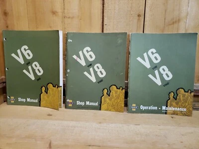 $82.49 • Buy Cummins V6-200 VIM & V8-260 VINE Diesel Engine Shop & Operation Manuals 1963  64