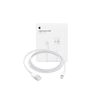 $17.79 • Buy Genuine Apple Lightning Charger Original Cable For IPhone 14 13 12 Pro Max Plus