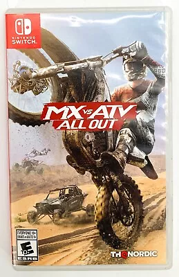 MX Vs. ATX: ALL OUT - Nintendo Switch Game Cartridge • $10.50