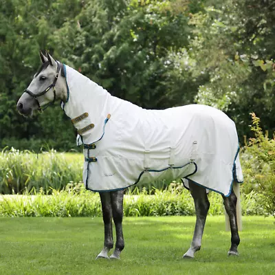 Shires-Tempest-Plus Sweet-Itch Combo Fly/Bug Rug Summer Turnout Horse Rug • £59.39