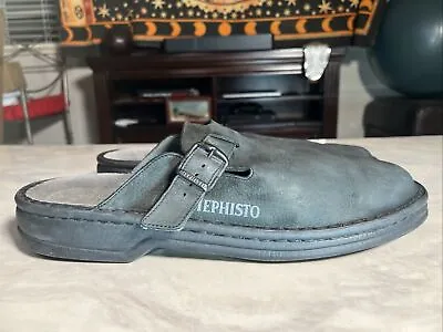 Mephisto Mobils Men's Slip On Clog Shoe Size 47/US 13 Black • $63