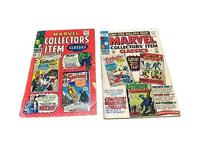 Marvel Collectors' Item Classic# 2 &10  ( Reprints FF And Spidey ) 1966 • $9.99