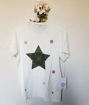 Lauren Moshi Bandana Star Vintage Tshirt Short Sleeve Size XS NWT  • $52