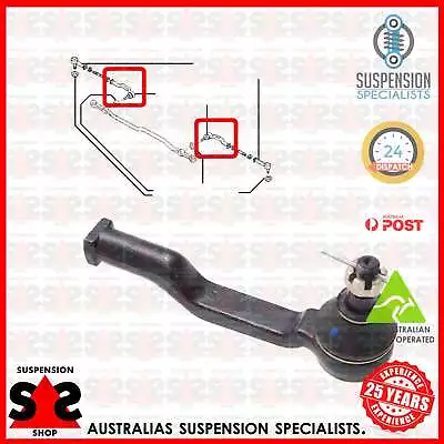 Inner Tie Rod End Suit FORD AUSTRALIA Ranger Platform/Chassis (Pj) 3.0 TDdi 4x4 • $52.01