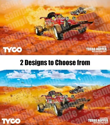 2ft X 4ft Banner TYCO TURBO HOPPER RC Vintage Radio Control 9.6v Buggy 2x4ft • $49.99