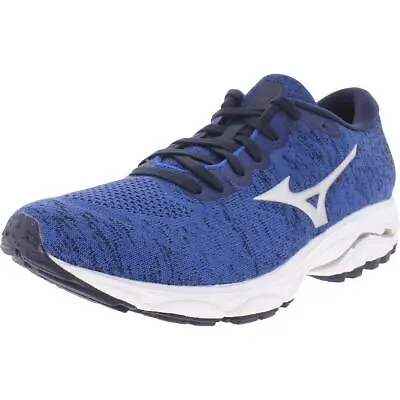 Mizuno Mens Wave Inspire 16 Waveknit Blue Running Shoes 7.5 Medium (D) BHFO 7194 • $30.99