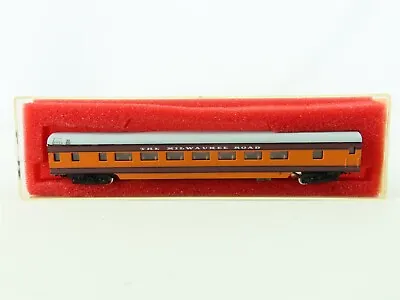 N Scale Con-Cor 4001R MILW Milwaukee Road Smooth Side Coach Passenger  • $17.95