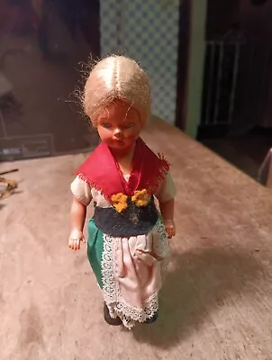 Toy Keywind Walking Doll Believe  1950's German • $18