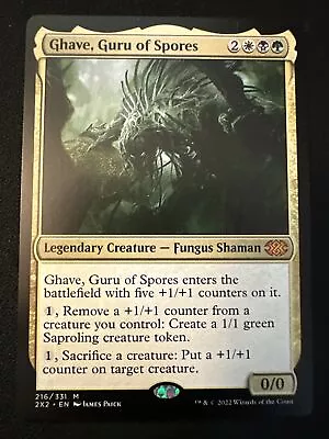 MTG Ghave Guru Of Spores Mint!!!! #216/331 Double Masters 2022 • $2.50