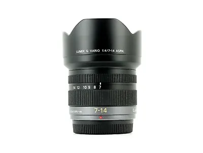 Panasonic Lumix G Vario 7-14mm F/4 ASPH Lens • £491.69