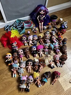 LOL Dolls Bundle 1 Large Doll &  30+ Small Dolls Plus Accessories • £20