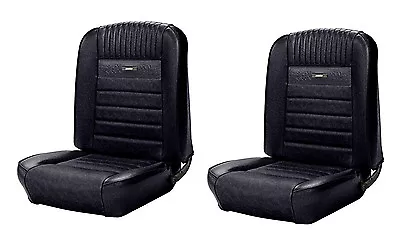 1966 Ford Mustang Convertible Front And Rear Deluxe Pony Seat Upholstery  • $950.09
