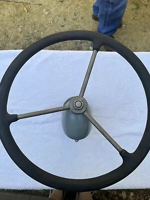 Vintage Sheller Boat Steering Wheel And Hub 15 Inch W/hub Behind The Dash. • $150