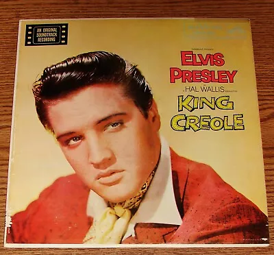 Elvis Presley King Creole LPM-1884 Mono RARE 1st ISSUE With LABEL ERROR • $142