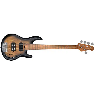 Sterling By Music Man StingRay Ray35HH 5-String Bass Natural Burl Satin • $1149.99