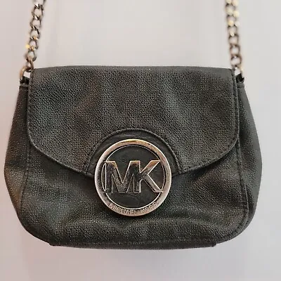 Michael Kors Small Fulton Crossbody Bag With Chain Link Accent Strap • $38