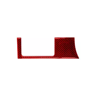 Red Carbon Fiber Left Of Steering Wheel Cover Trim For Mercedes-Benz M-Class • $18.20