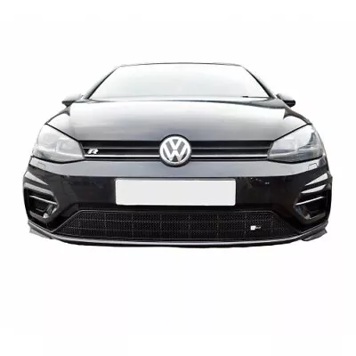$376.40 • Buy Zunsport Compatible With VW Golf R MK7.5 - Front Grill Set - Black Finish (2017