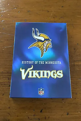 NFL History Of The Minnesota Vikings 2-DVD Set (2010) 4 Hours Fran Tarkenton • $23.75