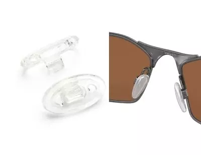 Seek Optics Replacement Nose Pads For Oakley Deringer Clear Parts Rubber Kit • $9.99