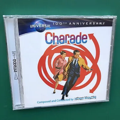 Mancini CHARADE Film Soundtrack CD Audrey Hepburn Cary Grant Intrada RARE SEALED • £80