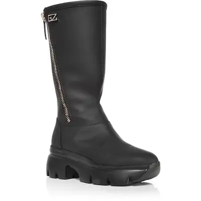 $248.99 • Buy Giuseppe Zanotti Womens Parabolic Black Rain Boots 35.5 Medium (B,M) BHFO 0801