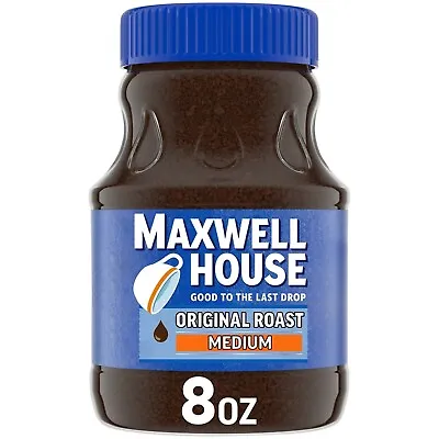 Maxwell House The Original Roast Instant Coffee (8 Oz Jar) • $6.98