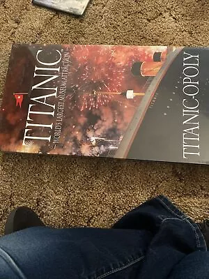 2010 Rare TITANIC-OPOLY Monopoly BOARD GAME Titanic Museum COMPLETE Open Box • $58.19