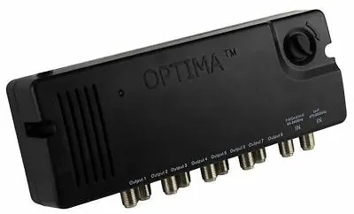 OPTIMA - 8-Way Variable Gain LTE Distribution Amplifier DA8-20 • £52.75