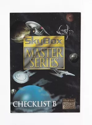 1994 Skybox Master Series Star Trek The Next Generation You Pick • $3.40